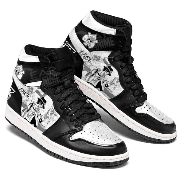 Ace Sneakers Custom OP Shoes Manga Style